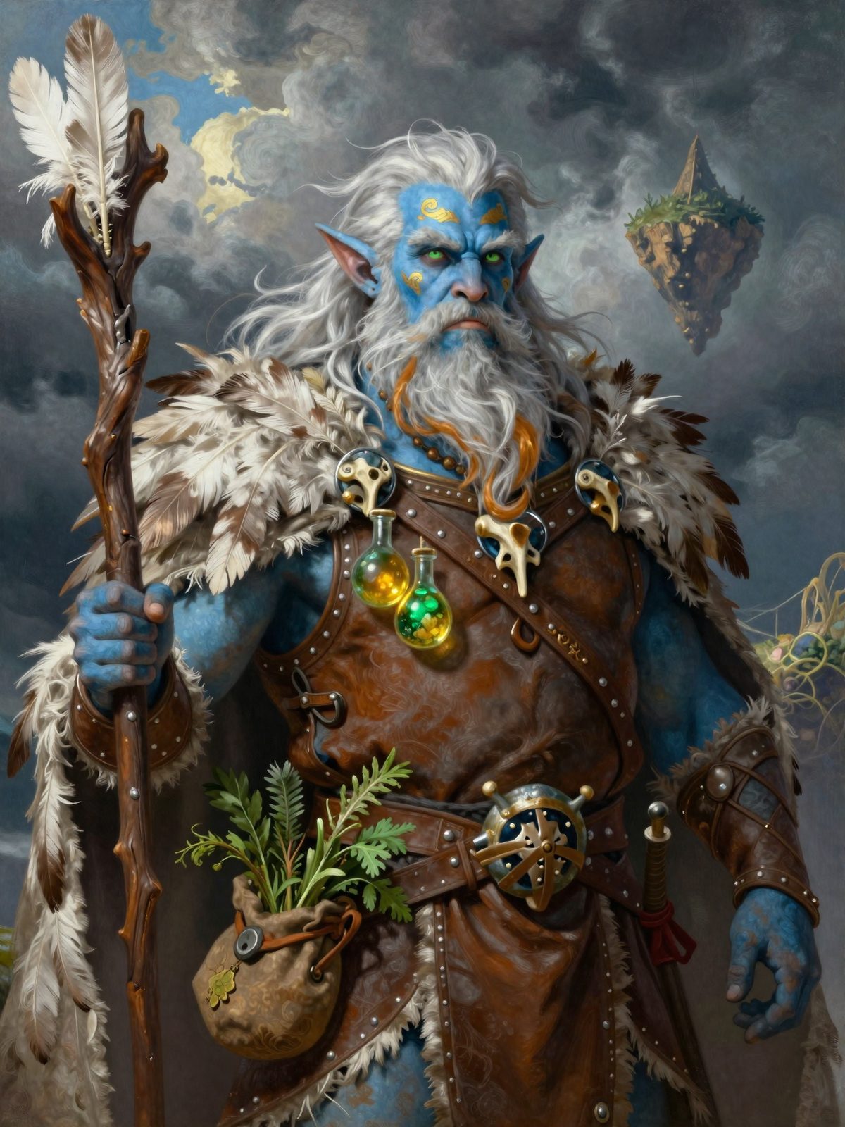 Skyborne Druid portrait